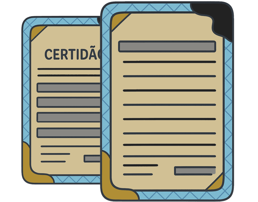 certidão de imóvel onus reais exemplo