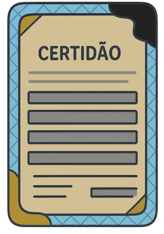 certidão negativa de bens exemplo